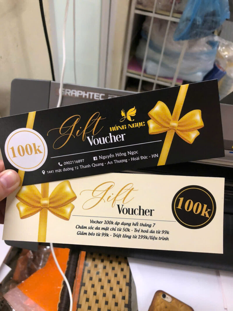 Voucher – Phiếu quà tặng