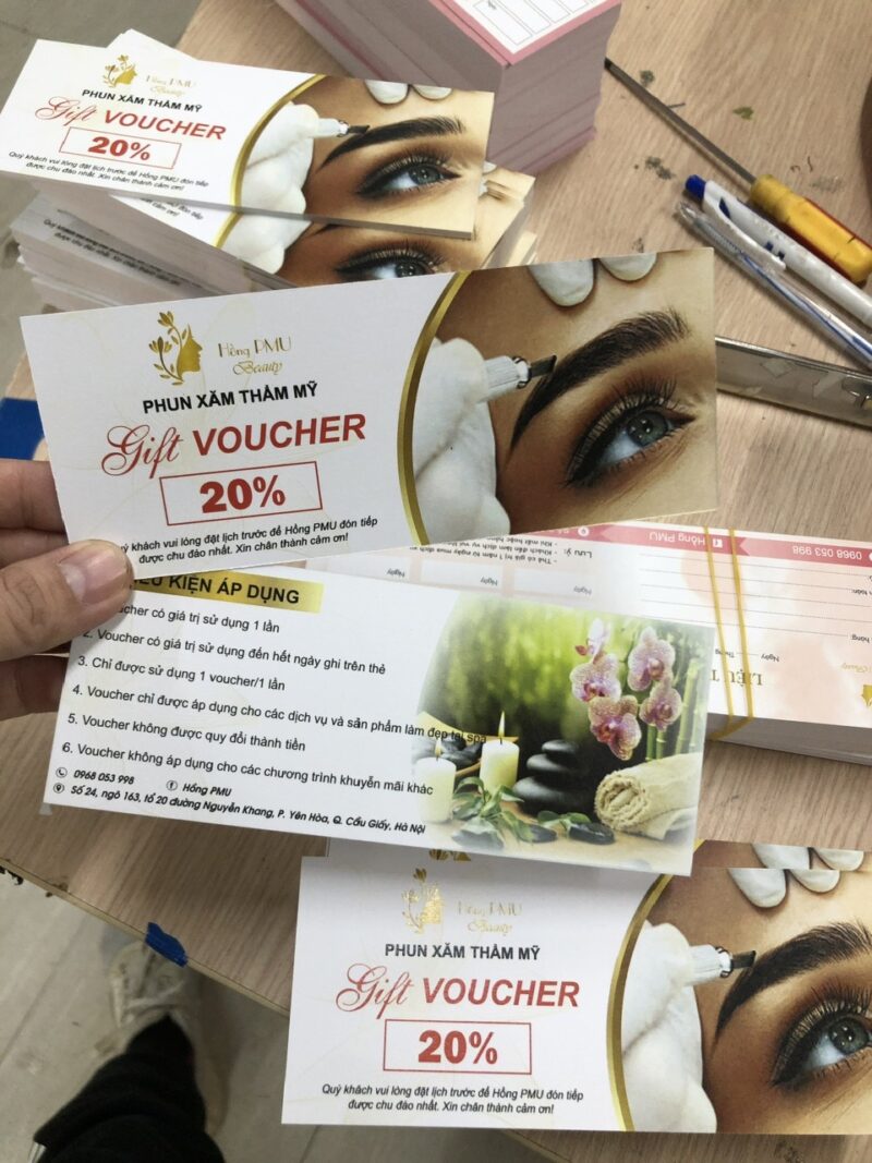 Voucher – Phiếu quà tặng